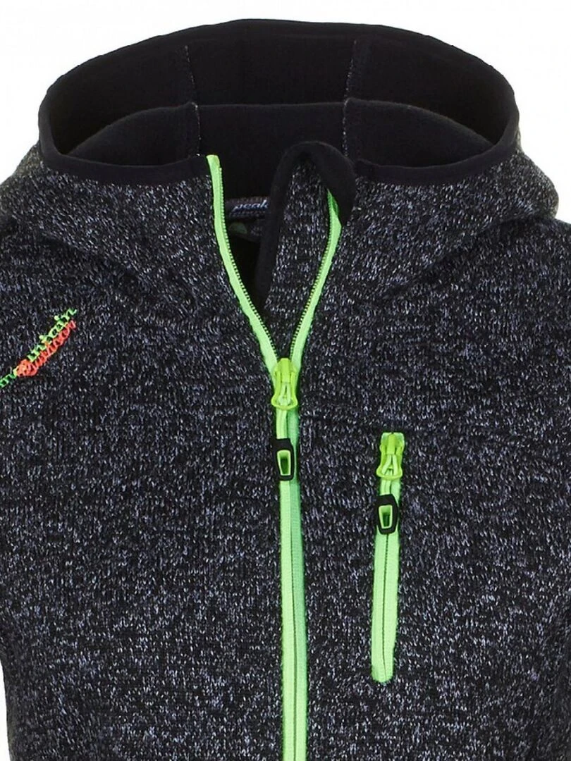 Blouson polaire femme ALAINE   Noir Noir