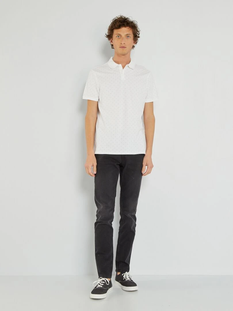Jean slim stretch L34 Gris foncé