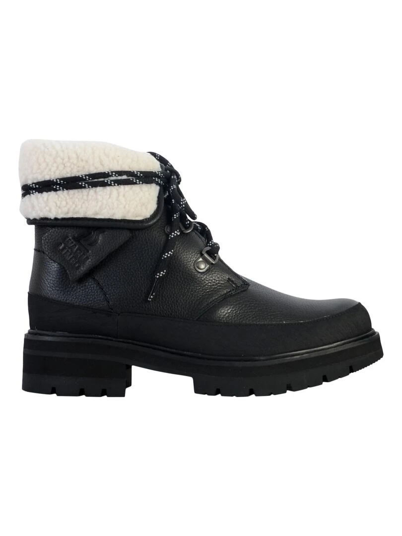 Bottine Cuir Clarks Orlanna Turn Noir