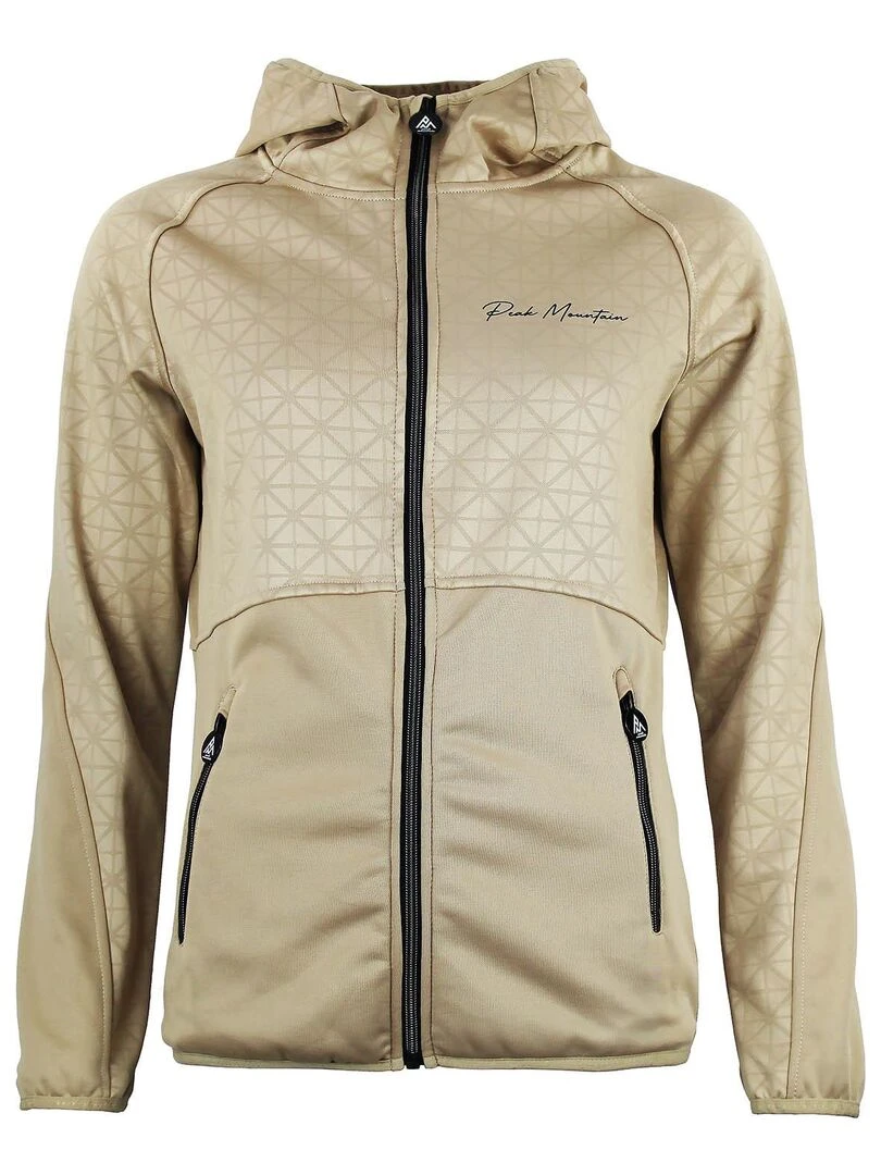 Blouson polarshell femme AMON Doré/or