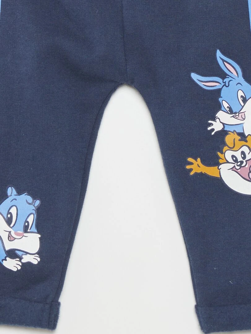 Ensemble jogging 'Looney Tunes'   Bleu