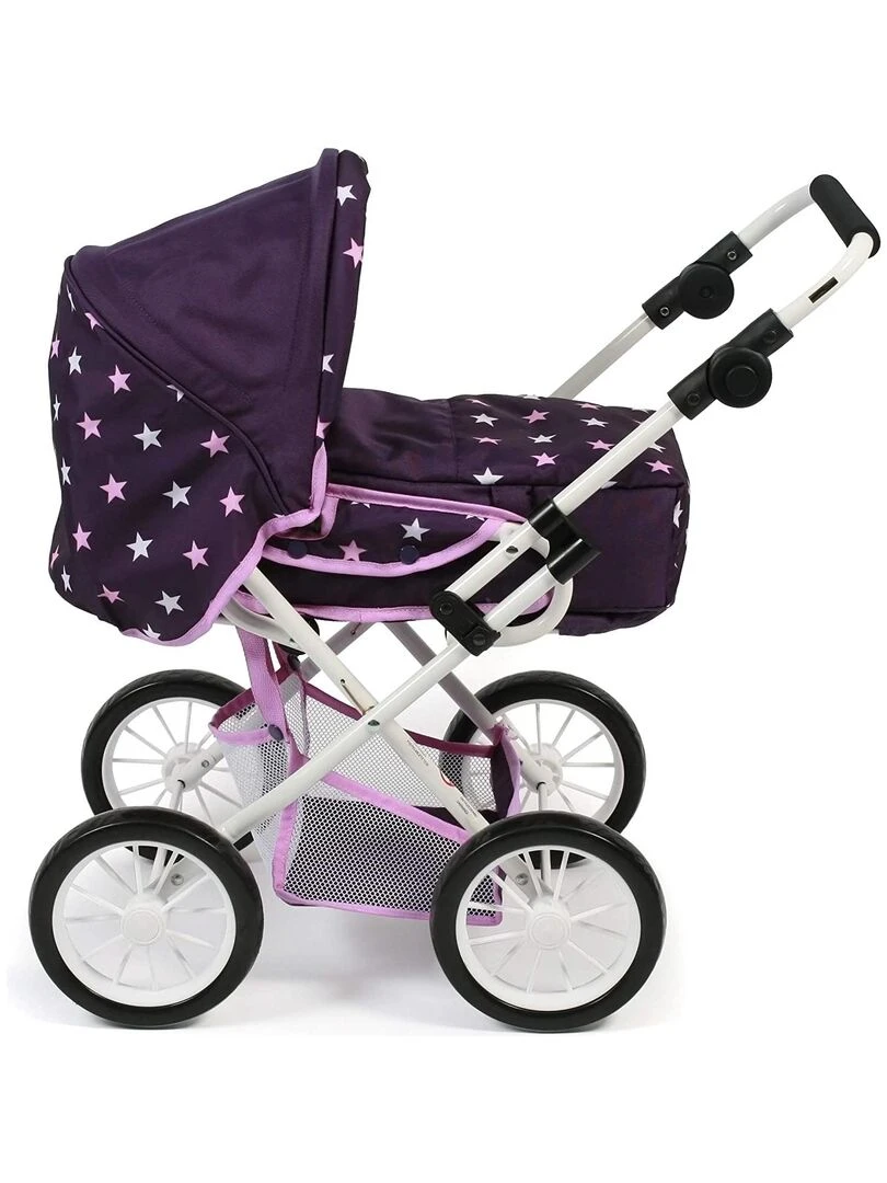 Poussette combinée Leni Étoiles Violet N/A