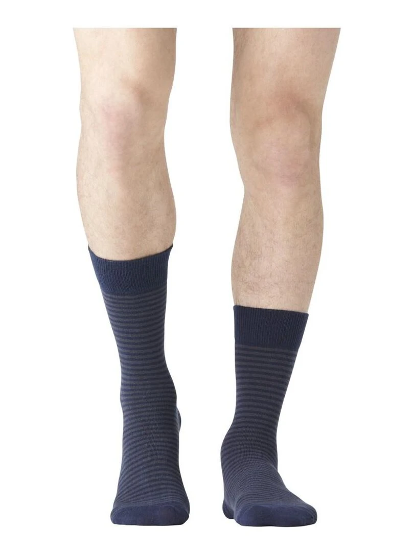 Lot de 6 Paires de Chaussettes de ville coton homme Serge Blanco   Rouge