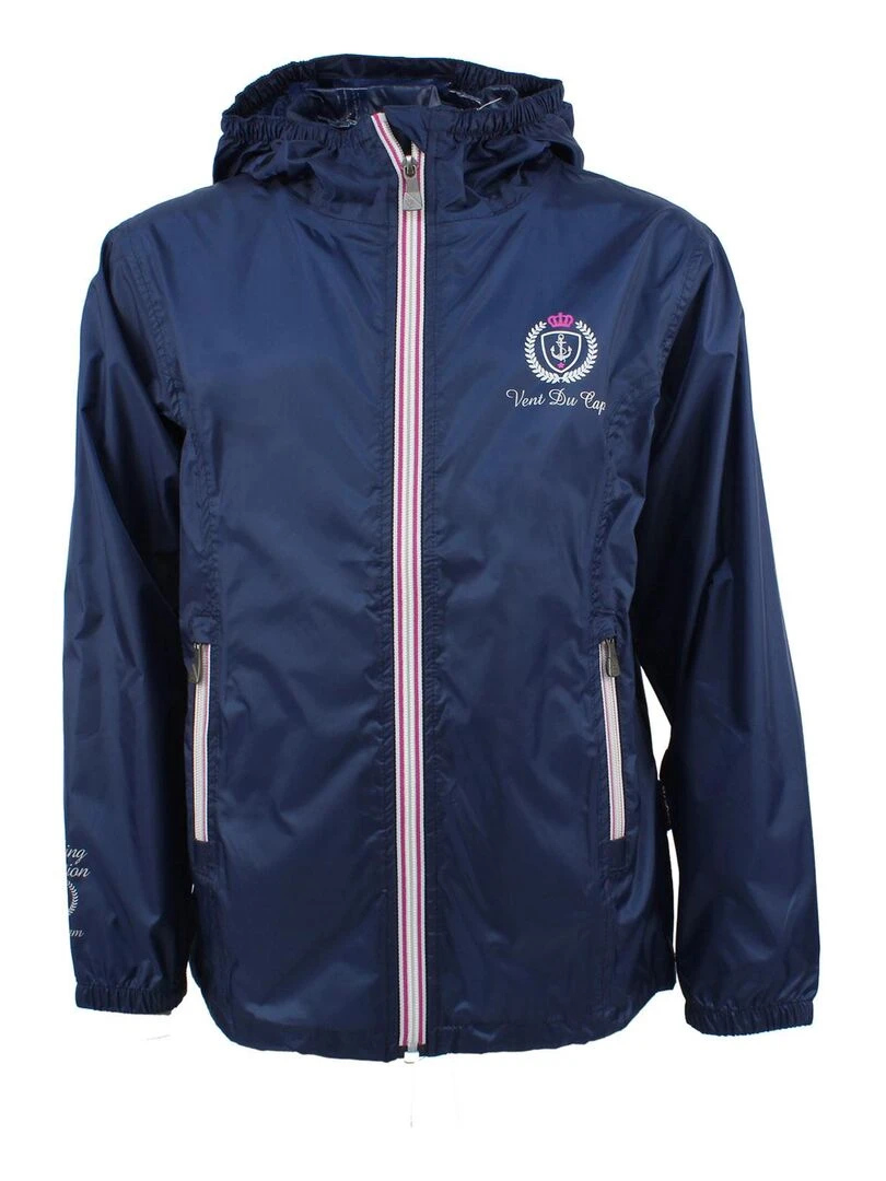 Coupe vent fille GAROW VENT DU CAP Bleu marine