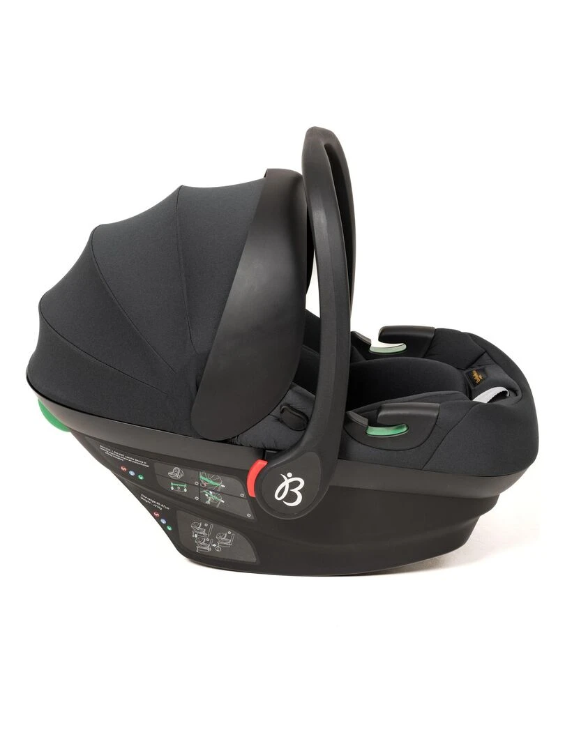 BEBELISSIMO Siège auto bébé Cosy CRIOS I size groupe 0+ de 0 à 21kg de 40 à 87cm noir Noir