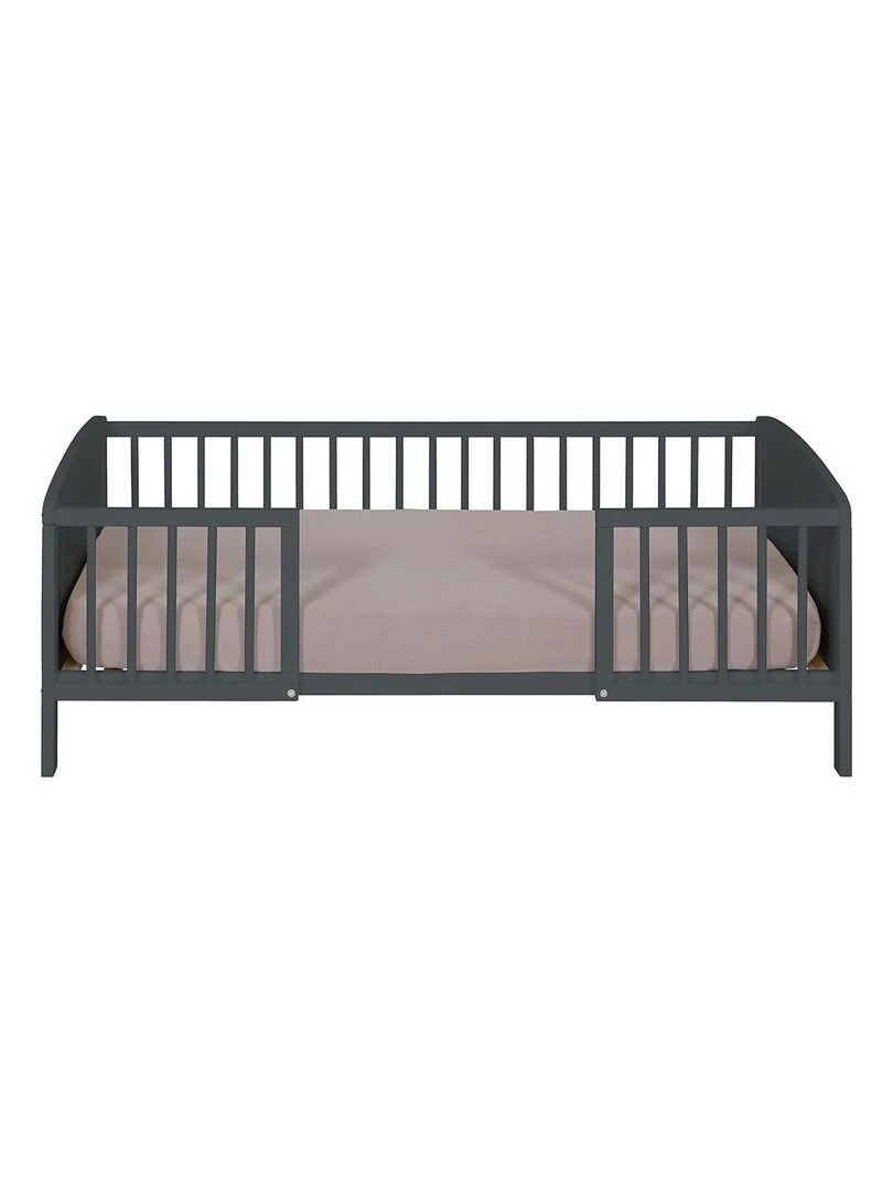 Lit enfant avec barrières Peyo   AKITEN RETAIL   Gris
