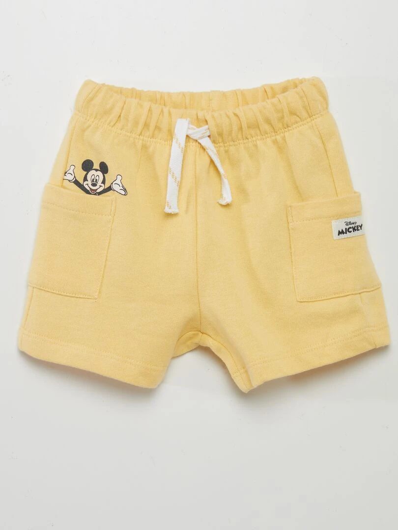 Short 'Mickey' de 'Disney' Jaune