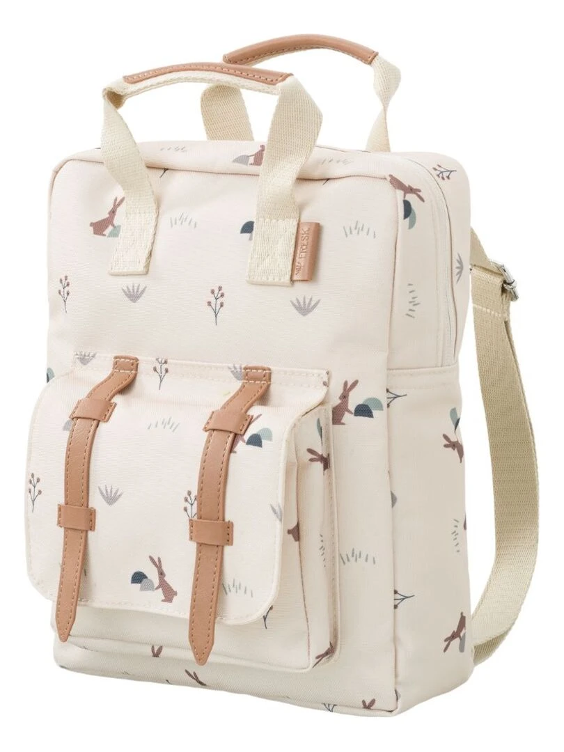 Sac à dos enfant Lapin sable Ecru
