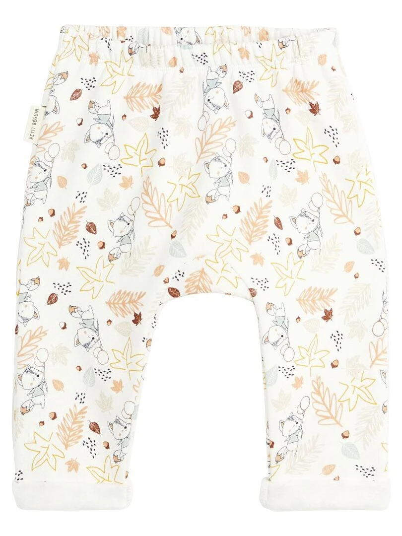 Ensemble sweat et pantalon en molleton bébé mixte Paolo Beige sable