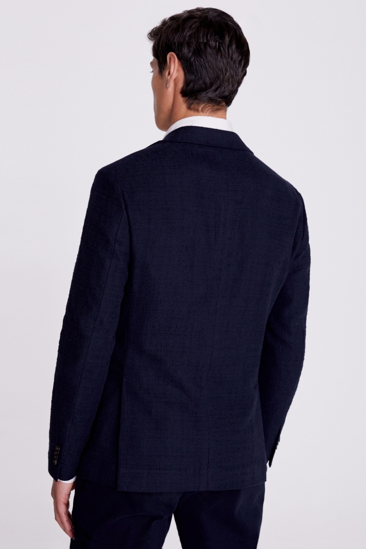 Tailored Fit Navy Hoxton Jacket     Buy Online at Moss