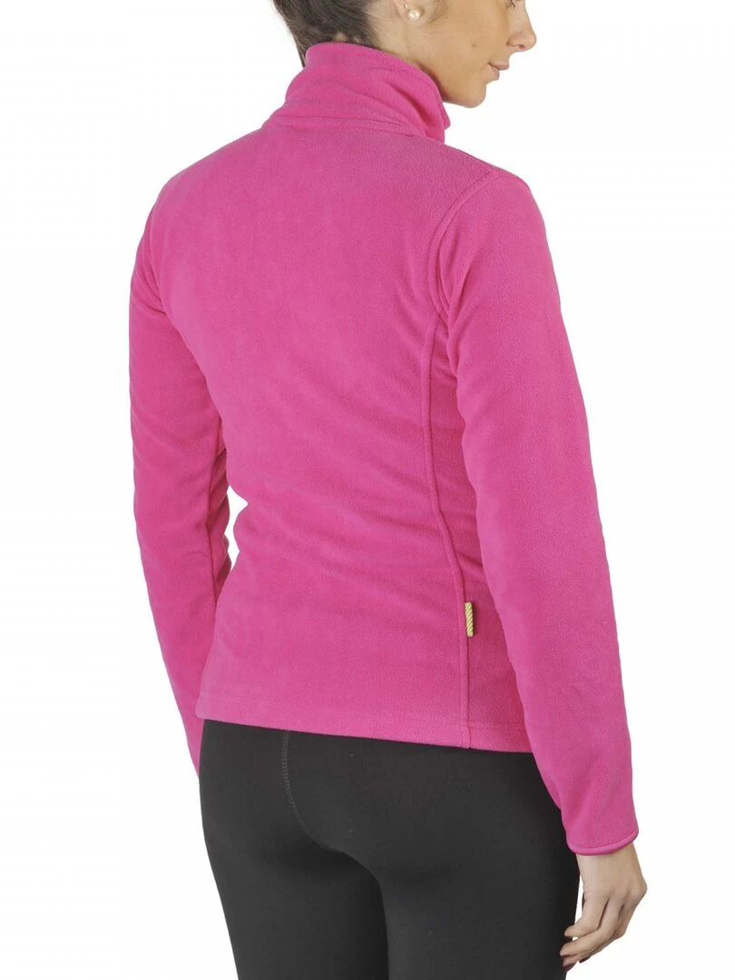 Blouson polaire femme ACESARE Rose fushia