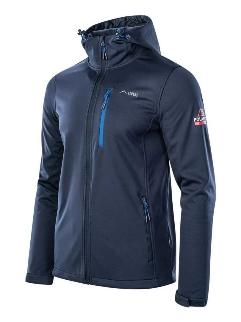 Elbrus   Veste softshell IFARO   Bleu foncé