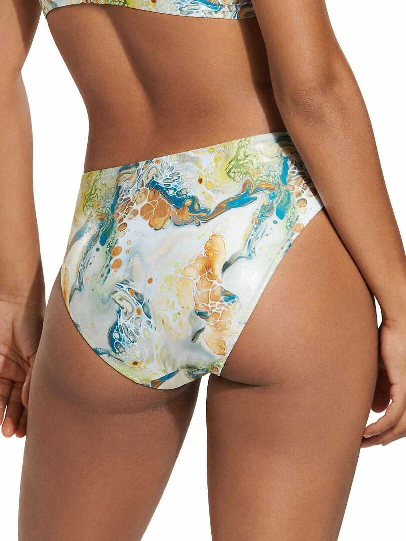 Bas maillot slip de bain taille haute Indonesia Vert