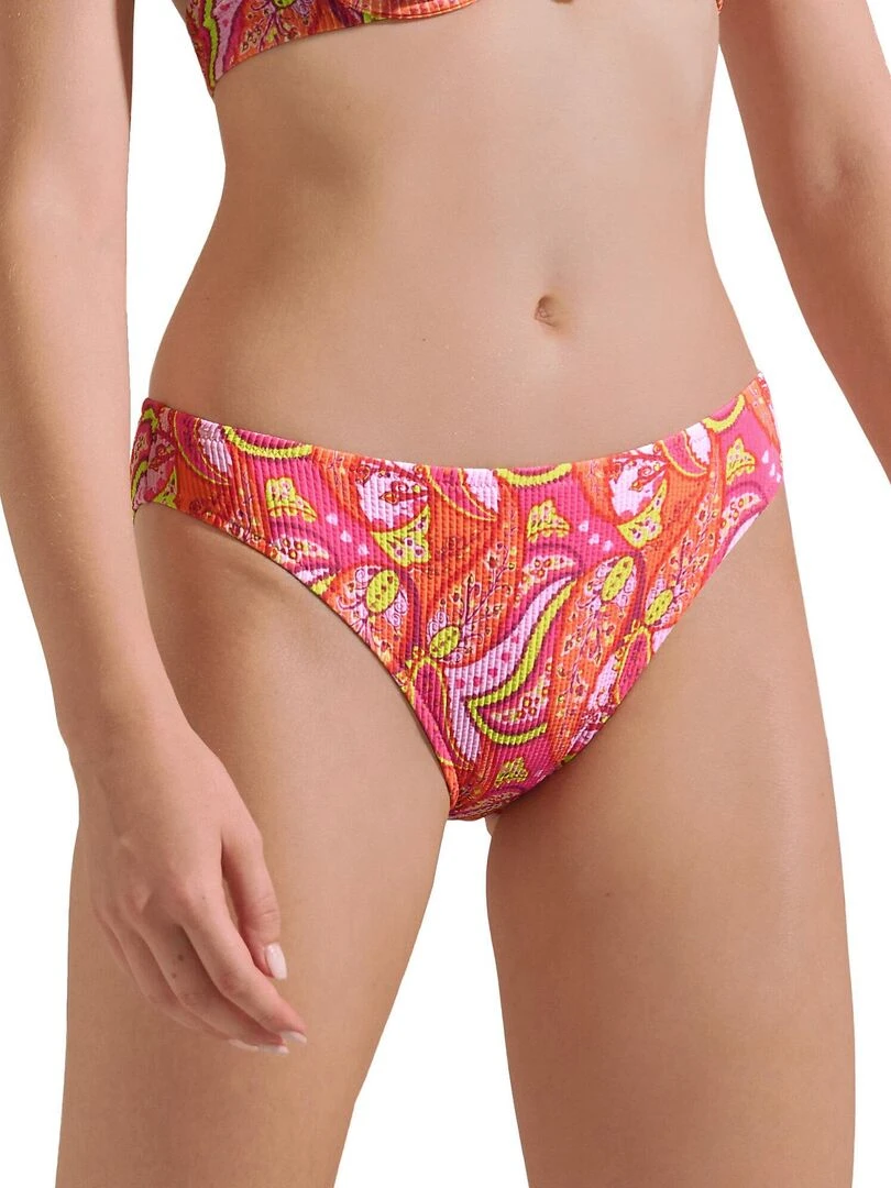 Bas maillot slip de bain Kavala Orange corail
