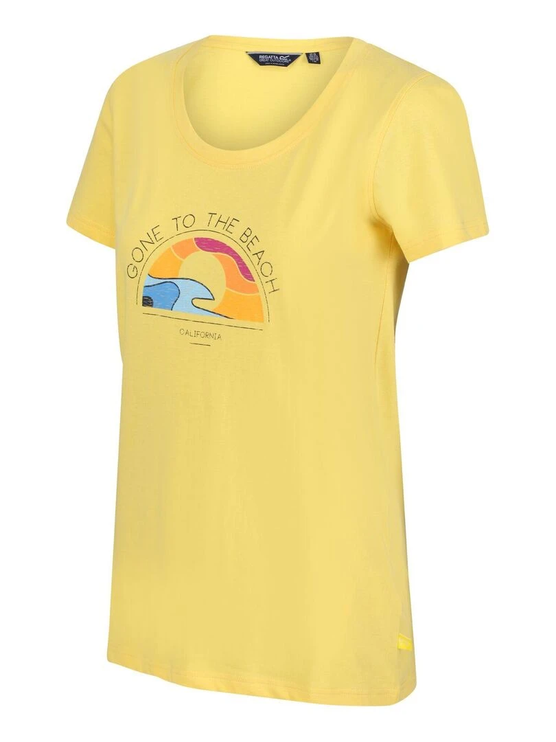 Regatta   T shirt FILANDRA   Jaune foncé