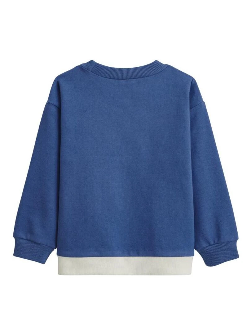 Sweat shirt bébé Océan d'amour Bleu