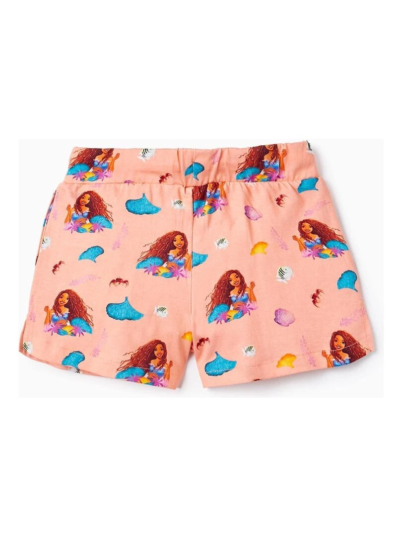 Short imprimés en coton pour fille 'Ariel' Rose