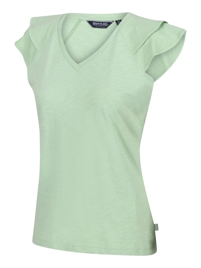 Regatta   T shirt FERRA   Vert