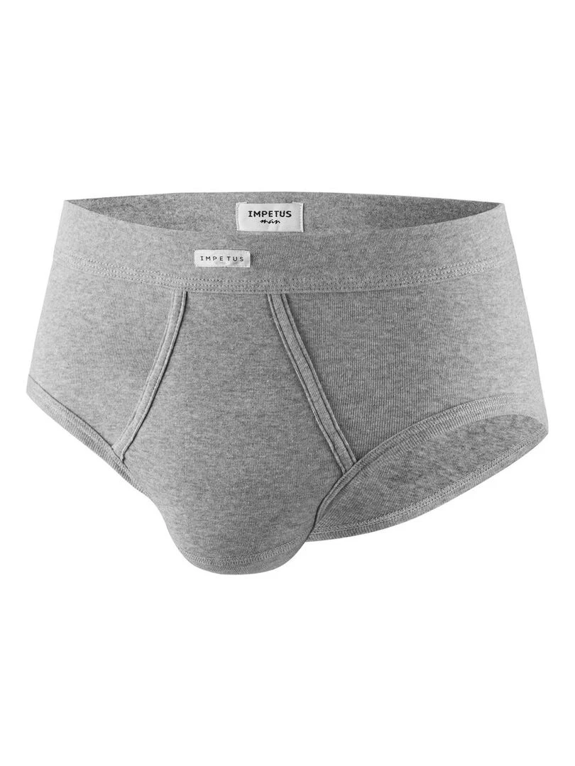 Slip pur coton Essentials   Gris