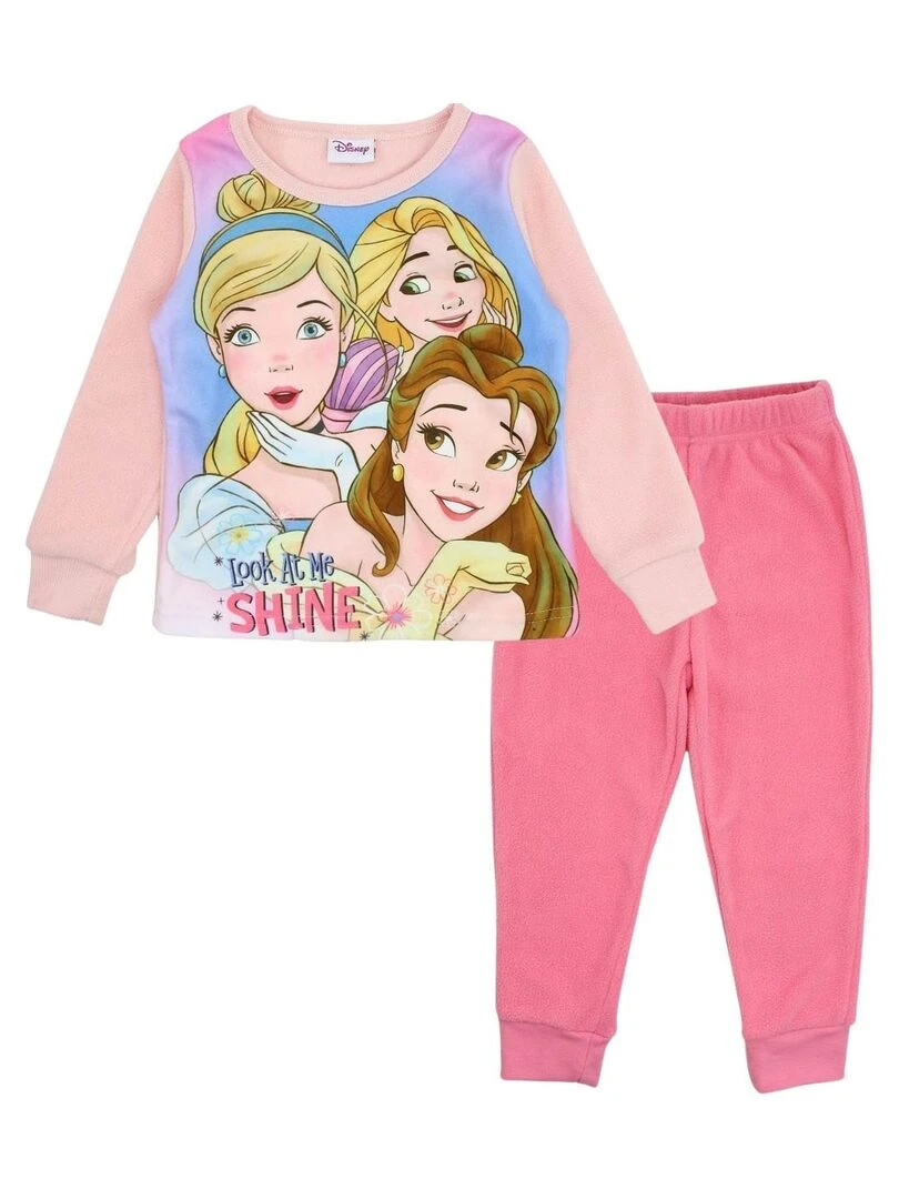 Disney   Pyjama fille imprimé Lilo Et Stitch en coton   Rose