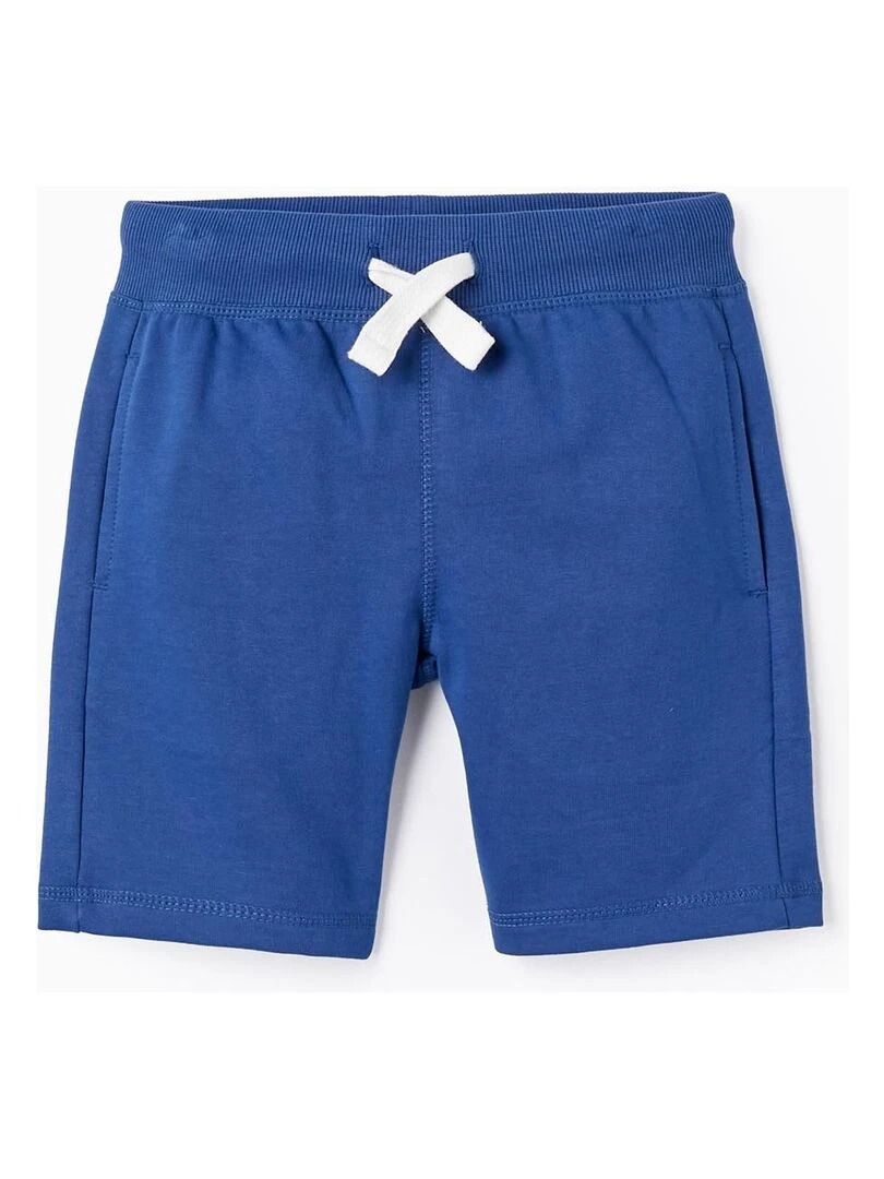 Short en Coton pour Garçon EXPLORING AUSTRALIA Bleu foncé