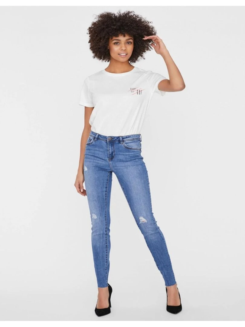 Jeans skinny Vero Moda Bleu