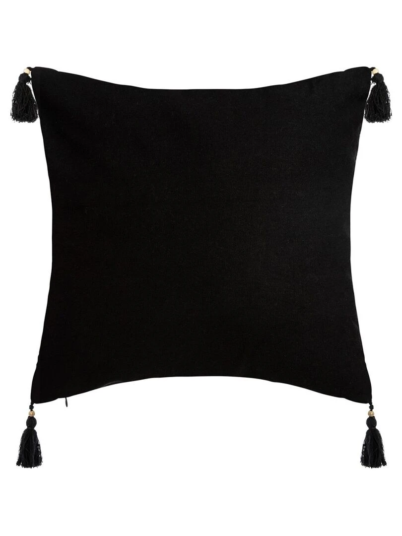 Housse de coussin tropik 40x40 cm   Jaune
