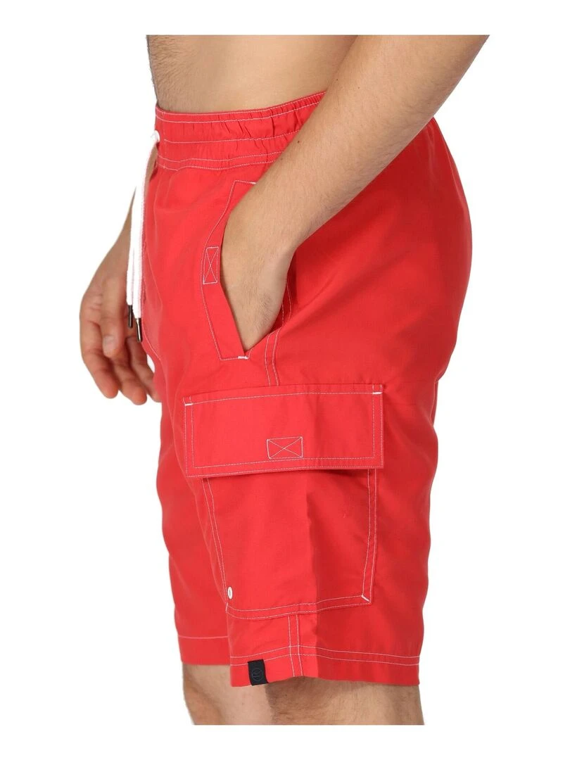 Regatta   Short de bain HOTHAM   Rouge foncé