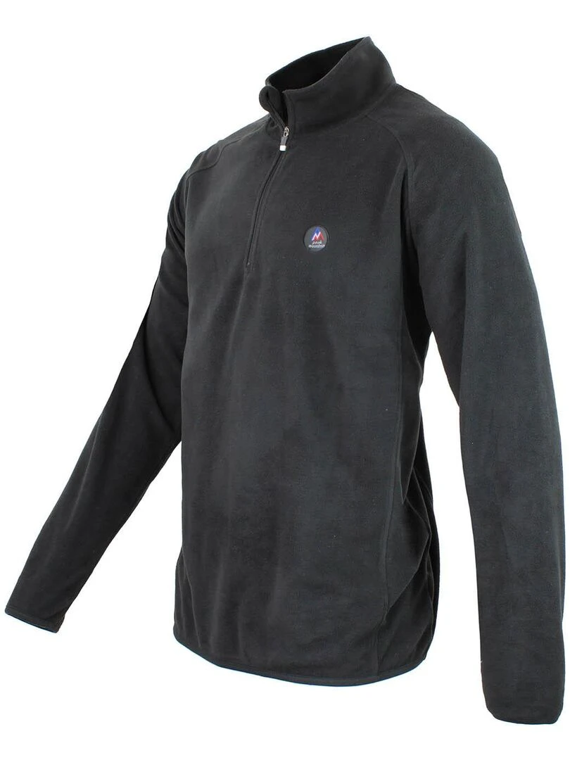 Sweat polaire homme CAFINOR   PEAK MOUNTAIN   Noir Noir