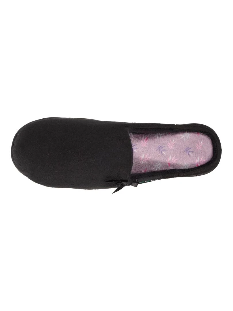 Chaussons mules 90%* Recyclées Femme Noir Noir