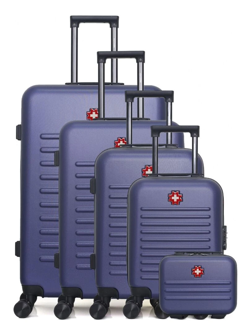 SWISS KOPPER SET DE 5 WIL U Bleu marine
