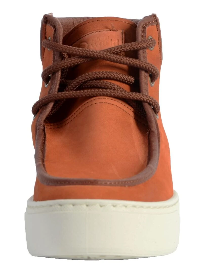 Basket Natural World Wallabi Cuello On Napa   Marron