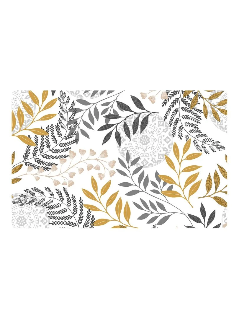 Set de table 28 x 44 cm Feuille merveilleuse Beige