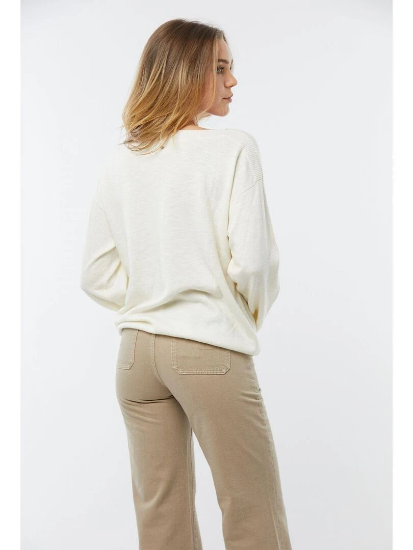 Lee Cooper Pull coton CEA Beige
