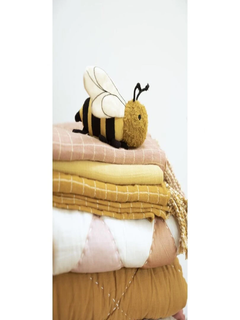Rattle Bolette Bee Yellow Gold One Size Jaune