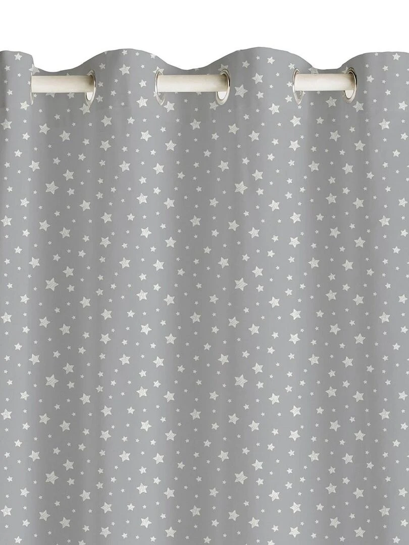 Rideau 'ETOILES' 'TODAY' Gris clair