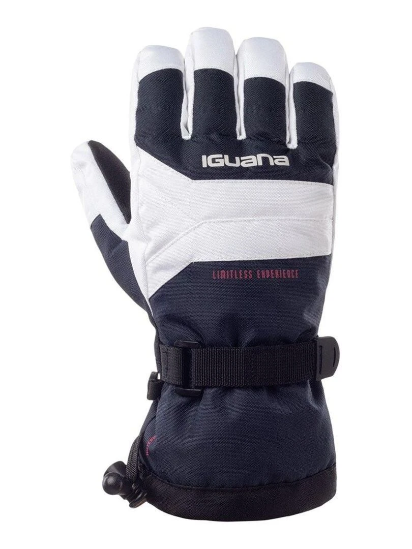 Iguana   Gants de ski ALESSIO   Noir Bleu