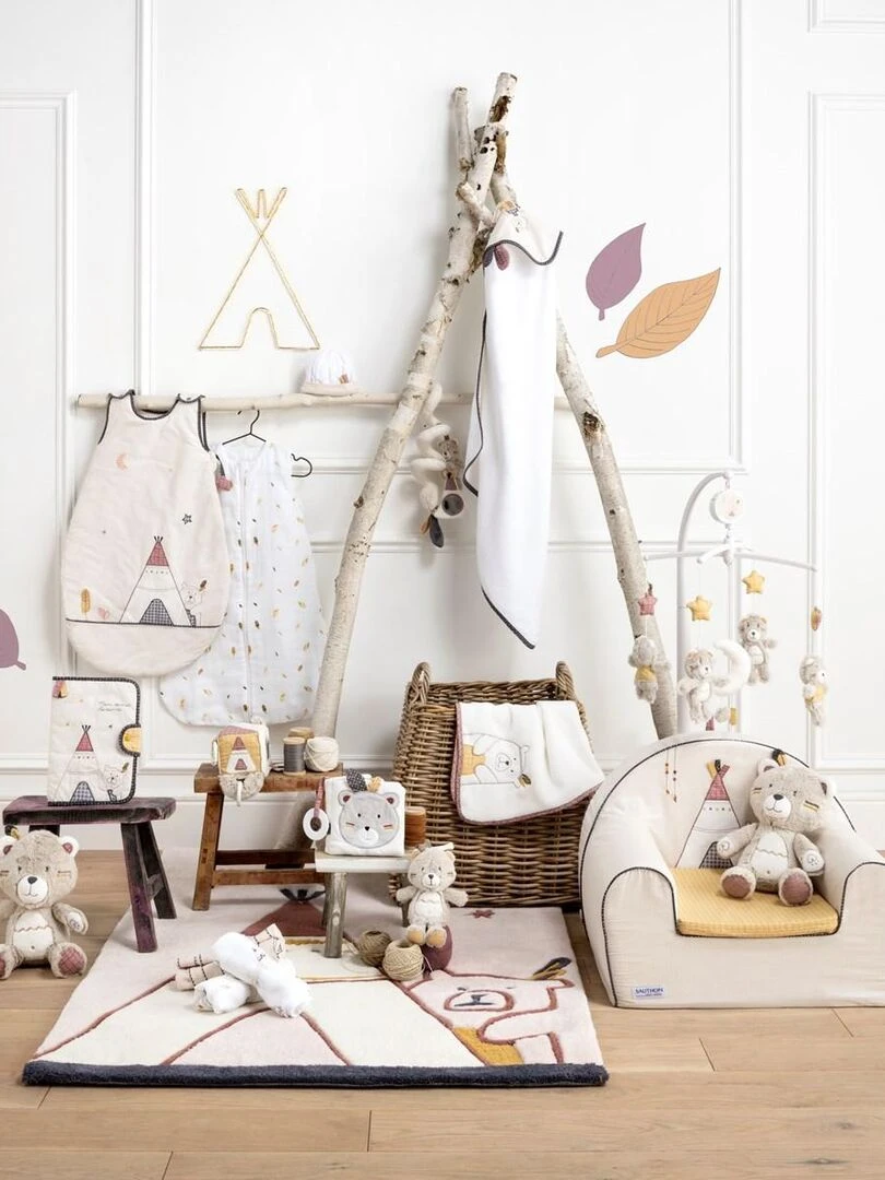 Livre D'Eveil en polyester beige   SAUTHON   Beige