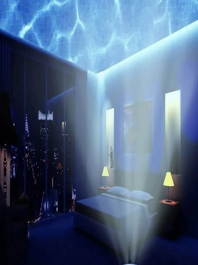 Projecteur RELAX  océan son et lumière   Noir