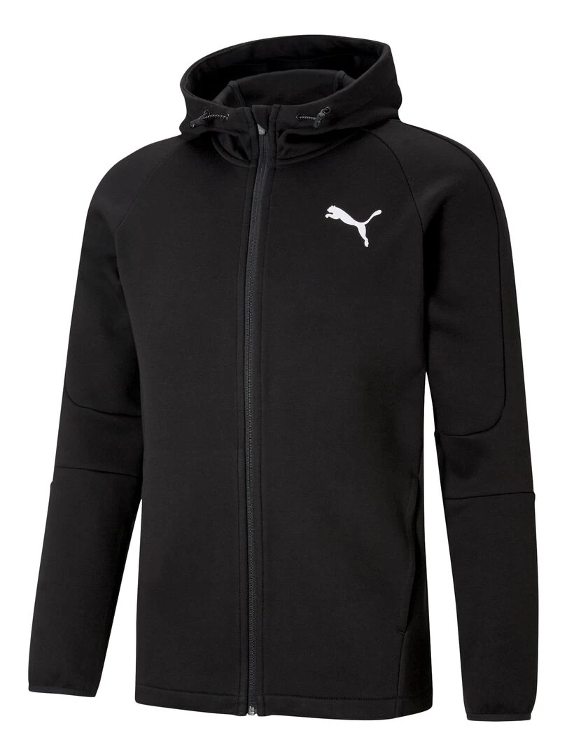 Sweat Capuche Puma Evostripe Core Fz Hoodie Noir