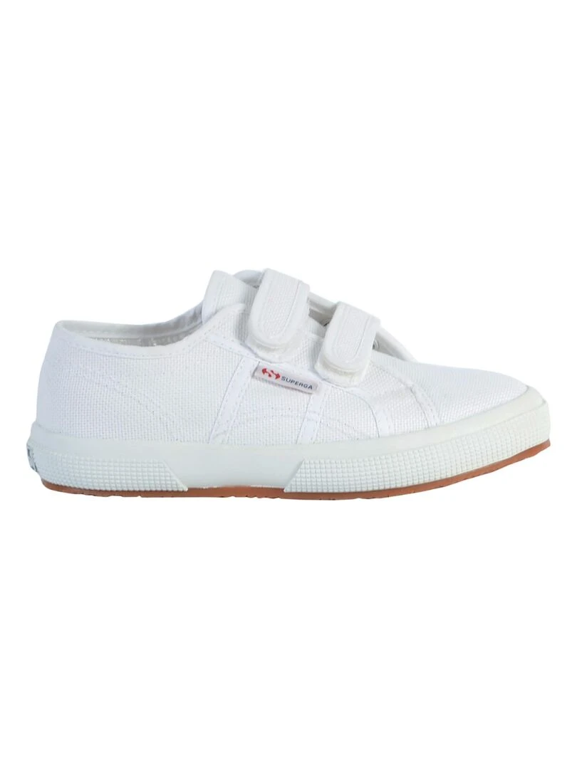 Basket Superga Enfant Cotjstrap Classic Blanc