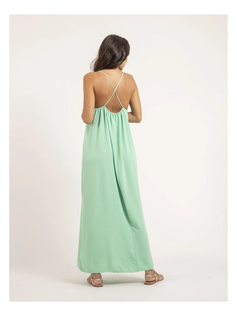 Robe longue IGGY Vert