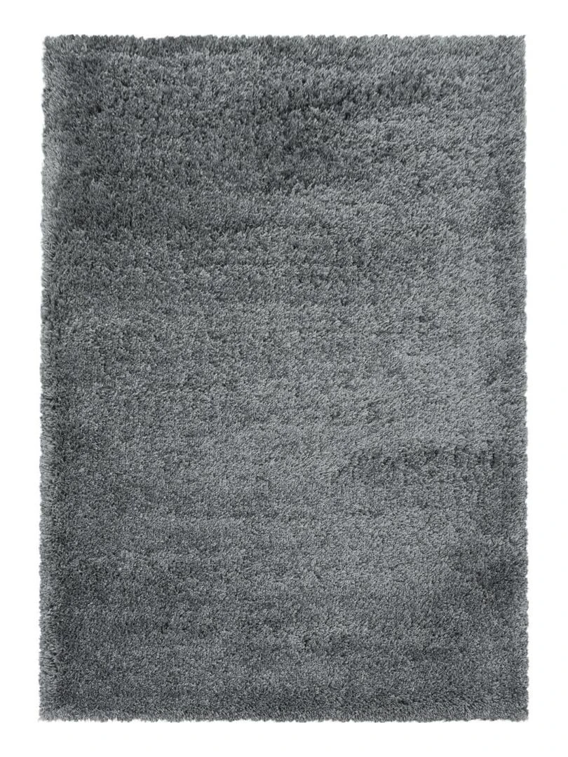 Tapis shaggy UNI B OEKO TEX® Argent