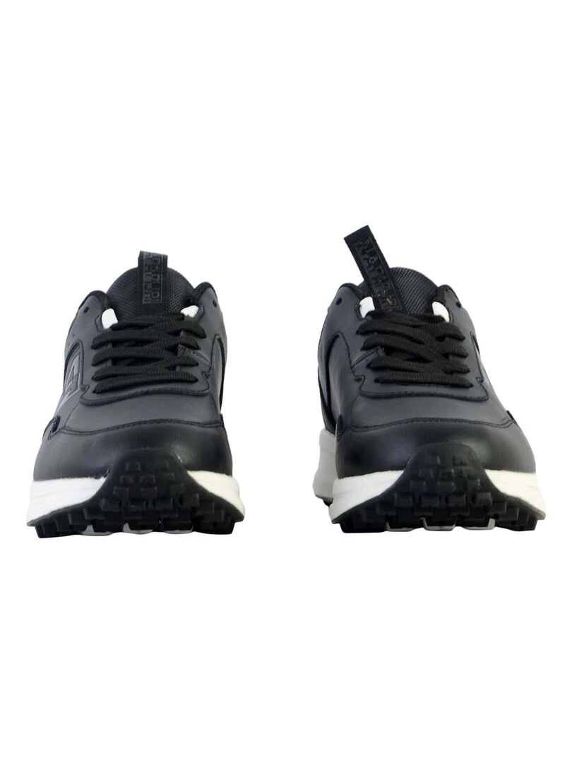 Basket Cuir Napapijri Slate   Noir