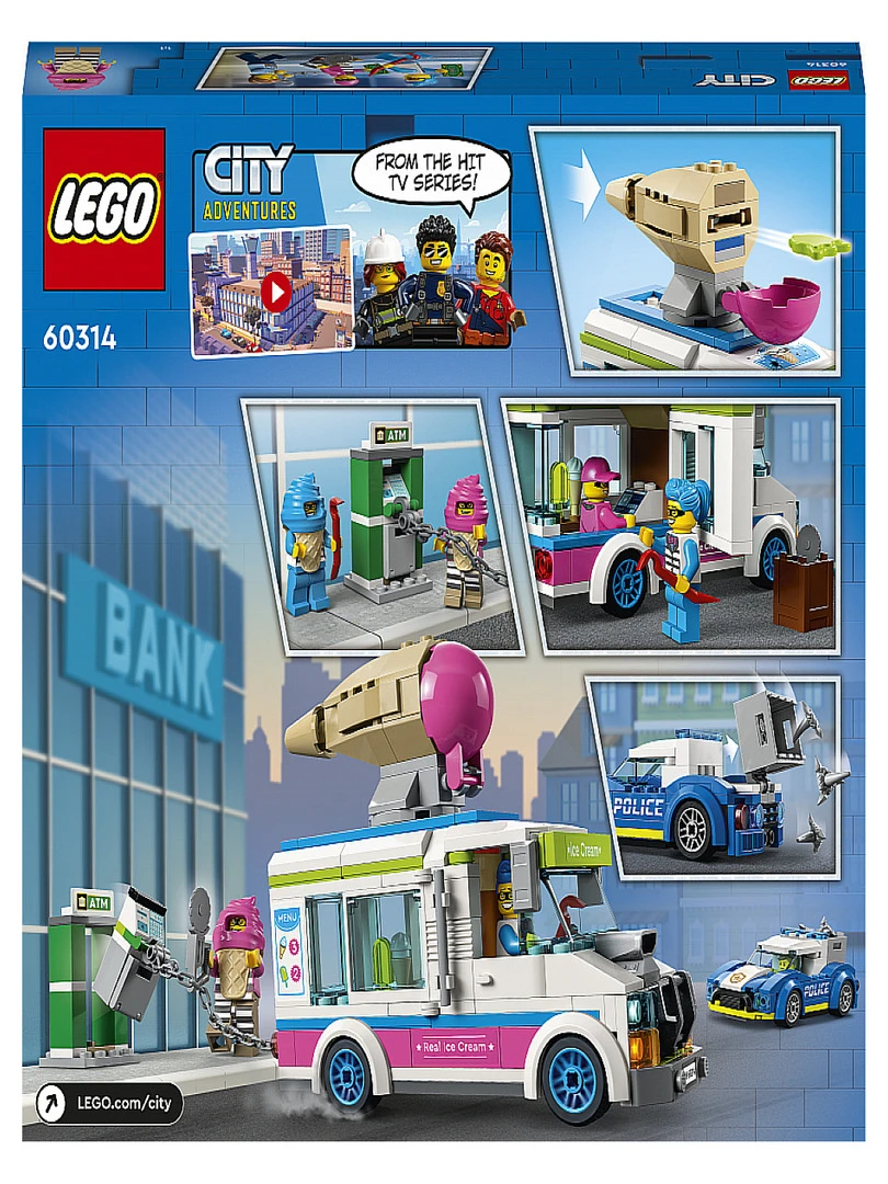 60314 Ice Cream Truck Police Chase V29 'lego®' City   N/A