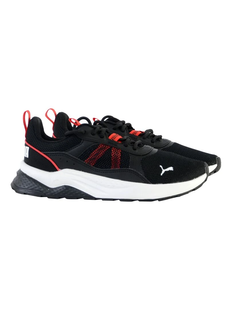 Basket Cuir Rieker Columno   Noir
