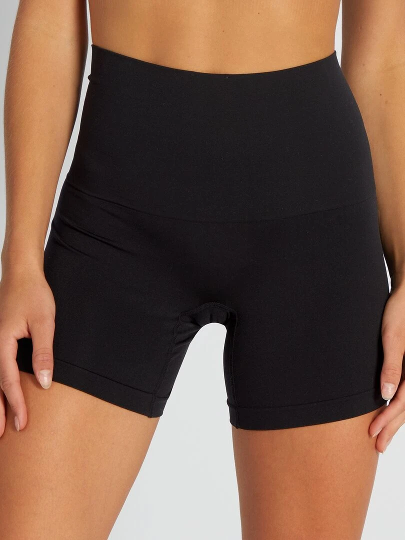 Shorty en microfibre noir