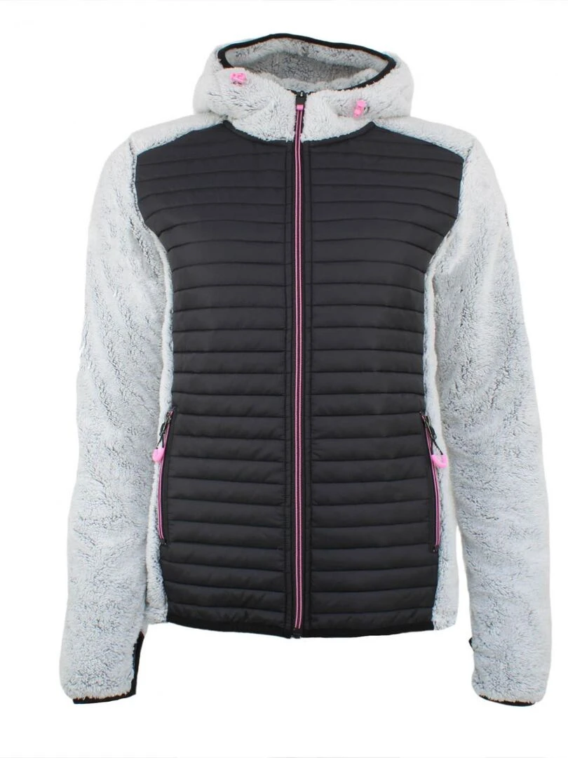 Blouson polaire femme ASTONE Noir Noir