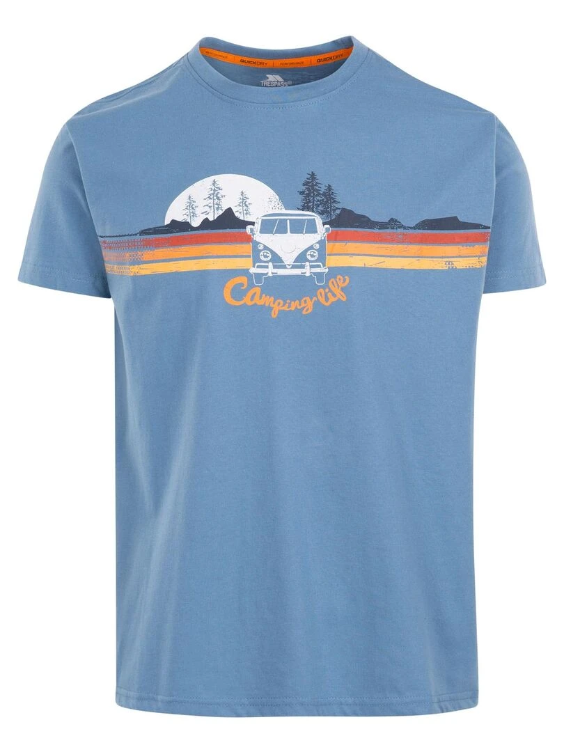 Trespass T shirt CROMER Bleu