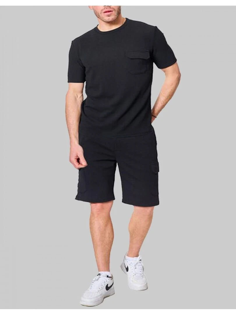 Ensemble short Kebello Noir Noir